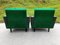 Mid-Century Green Armchair, 1960s, Set of 2 6