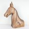 Scultura vintage a forma di cavallo in legno fatto a mano, anni '60, Immagine 2