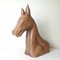 Vintage Handmade Wood Horse Sculpture, 1960s 1