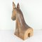 Vintage Handmade Wood Horse Sculpture, 1960s 6