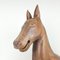 Vintage Handmade Wood Horse Sculpture, 1960s, Image 8