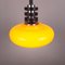 Mid-Century Orange Glass Pendant Lamp Gloss by Sijaj Hrastnik 2