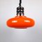 Mid-Century Orange Glass Pendant Lamp Gloss by Sijaj Hrastnik, Image 1