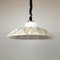 White Glass Pendant Lamp, 1970s, Image 2