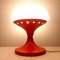 Lampe de Bureau Mid-Century Orange et Blanche, 1960s 2