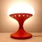 Mid-Century Orange and White Table Lamp, 1960s 2