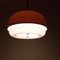 Mid Century Pendant Lamp Xl Meblo for Guzzini Orange Meduza | Etsy, Image 10