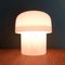 Mid-Century White Mushroom Table Lamp by Guzzini for Meblo, Image 2