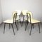 Chaises de Salon Mid-Century, Italie, 1960s, Set de 4 2