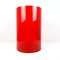 Mid-Century Red Plastic Waste Paper Basket by Gino Colombini 8