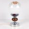 Lampada da tavolo vintage in vetro di Murano di Toni Zuccheri per Mazzega, Immagine 1