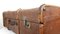 Large Vintage Wooden Travel Suitcase, 1970s 9