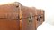 Large Vintage Wooden Travel Suitcase, 1970s 8