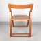 Vintage Italian Wood Folding Dining Chair, 1980s, Image 4