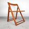 Vintage Italian Wood Folding Dining Chair, 1980s, Image 10