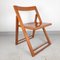 Vintage Italian Wood Folding Dining Chair, 1980s 1