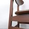 Vintage Wood Office or Dining Chair, 1960s 9