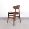 Vintage Wood Office or Dining Chair, 1960s 1