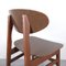Vintage Wood Office or Dining Chair, 1960s 8