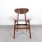 Vintage Wood Office or Dining Chair, 1960s 3