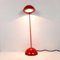 Rote Vintage Bikini Schreibtischlampe von Raul Barbieri 2