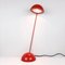 Rote Vintage Bikini Schreibtischlampe von Raul Barbieri 1