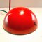 Rote Vintage Bikini Schreibtischlampe von Raul Barbieri 5