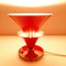 Vintage Italian Red Table Lamp, 1950s 2