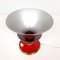Vintage Italian Red Table Lamp, 1950s, Image 10