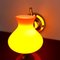 Vintage Yellow Glass Wall Lamp, 1970s, Image 3