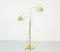Brass Arc Floor Lamp from Gepo, 1960s 1
