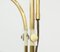 Brass Arc Floor Lamp from Gepo, 1960s 12