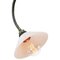 Mid-Century White Opaline Glass Sconce with Flexible Arm, Image 2