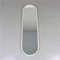 Large Oval White Mirror, 1960s 1