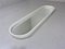 Large Oval White Mirror, 1960s 7