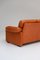 Italian Cognac Leather Coronado Sofa by Tobia & Afra Scarpa for B&B Italia / C&B Italia, 1970s 8