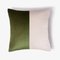 Double Optical Green Cushion Cover by Lorenza Briola for LO DECOR 1