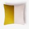 Housse de Coussin Double Optical Moutarde par Lorenza Briola pour LO DECOR 1