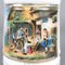 Antique German Porcelain Beer Mug Stein with Lithophane, The Poacher, 1880s 10