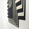 Wooden Panels with Black and White Relief Geometric Patterns, Set of 3, Image 5