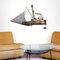 Large Brass Maria Fishing Boat by Curtis Jeré 2