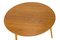 Oak & Teak Dining Table & Heart Chairs by Hans J. Wegner for Fritz Hansen, 1960s, Image 19