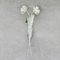 Italian Tôle Flower Sconces, 1960s, Set of 2, Image 2