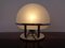 Italian Glass & Chromed Steel Table Lamp, 1960s 10