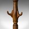 Vintage Oriental Carved Beech Coat Stand, 1950s 10