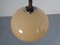 Pendant Lamp in Brown Plastic from Harvey Guzzini, 1960s 5