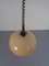 Pendant Lamp in Brown Plastic from Harvey Guzzini, 1960s 6