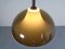 Ceiling Lamp in Brown & White Plastic from Stilux Milano, 1960s 7