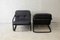 French Tubular Steel & Foam Cushions Prisunic Edition Lounge Chairs, 1973, Set of 2 2