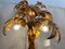 Lampada da terra a forma di palma in stile Hollywood Regency dorato di Hans Kogl, anni '60, Immagine 10